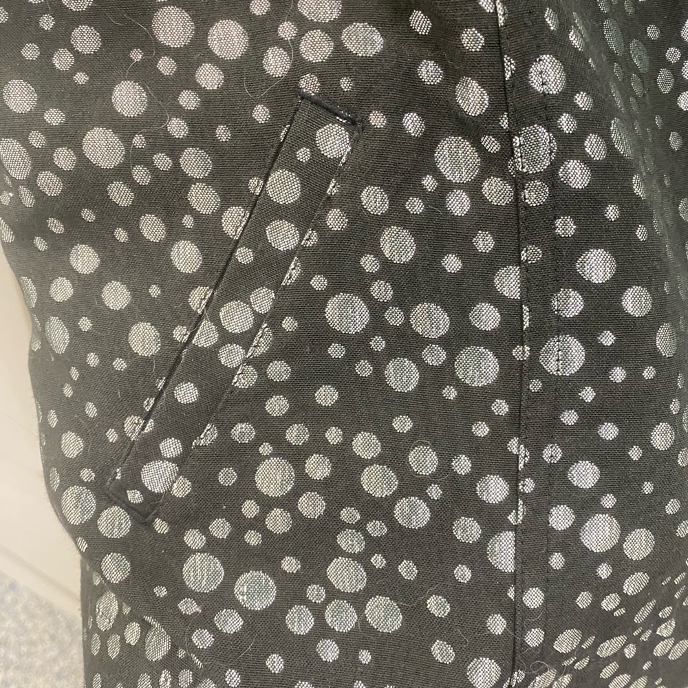 Ruby Rd. Black and Silver Patterned Jean Jacket - image 5